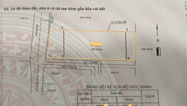 Bán đất An Phú Đông 3 Q12, 260m2, ngang 10m, Đường 6m giá chỉ 9.x tỷ